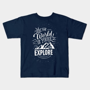 The world is yours Kids T-Shirt